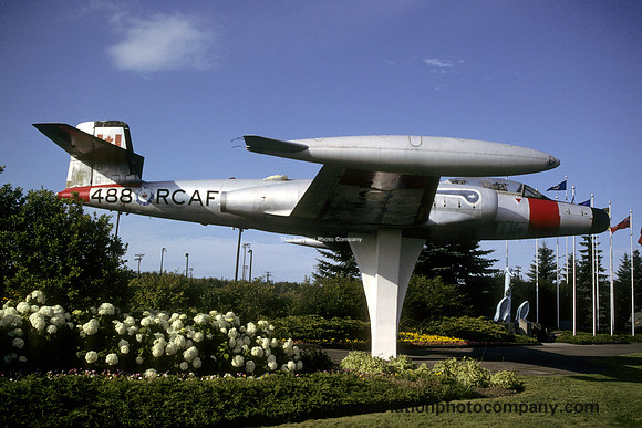 Royal Canadian Air Force Avro CF-100 Canuck 18488 displayed at Moncton (2002)