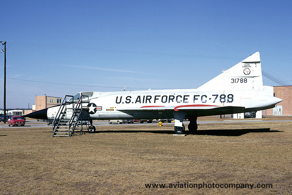 USAF South Carolina ANG Convair YF-102A Delta Dagger 53-1788 (1981)