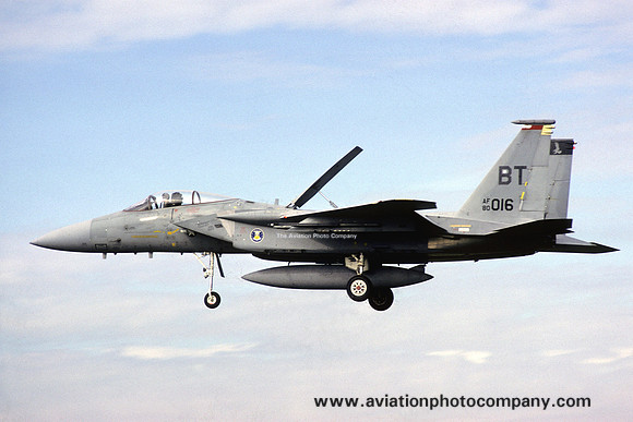 USAF 36 TFW 22 TFS McDonnell Douglas F-15C Eagle 80-0016/BT (1985)
