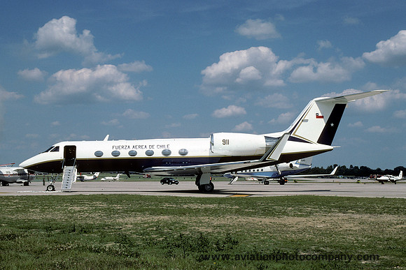 Chilean Air Force Gulfstream IV 911 at RIAT Fairford (2002)