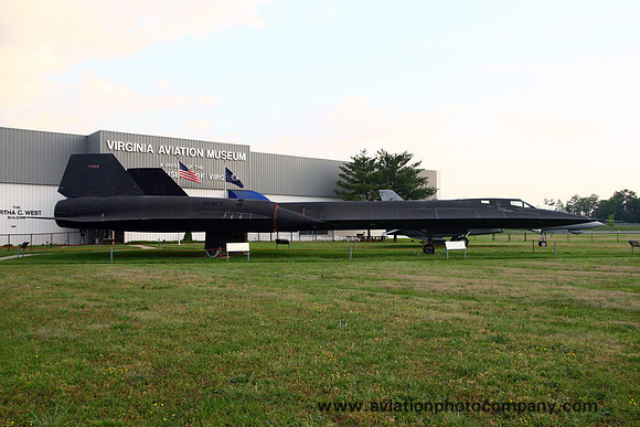 USAF Lockheed SR-71A Blackbird 61-7968 displayed at Virginia Aviation Museum (2011)