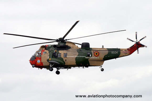 Belgian Air Force 40 Sml Westland Sea King Mk48 RS-04 at the Gilze Rijen Airshow (2014)