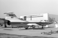 NASA Lockheed F-104G Starfighter N820NA at Edwards AFB (1974)