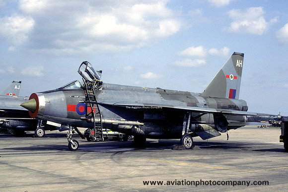RAF 5 Squadron English Electric Lightning F.6 XR758/AH (1984)