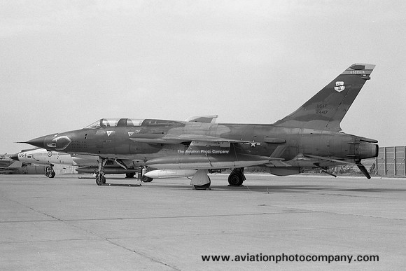 USAF Georgia ANG 128 TFS Republic F-105G Thunderchief 62-4417