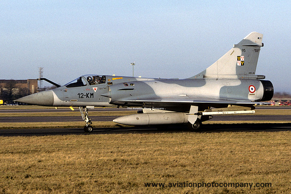 French Air Force EC2/12 Dassault Mirage 2000C 95/12-KM at RAF Waddington (2003)
