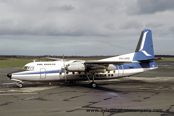 Air Anglia Fokker F-27 PH-ARO (1977)