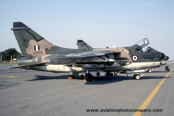 Greek Air Force 345 Mira LTV A-7H Corsair 159952 (1989)