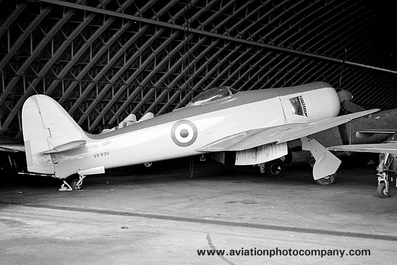 Royal Navy Hawker Sea Fury FB.11 VR930 at RAF Colerne