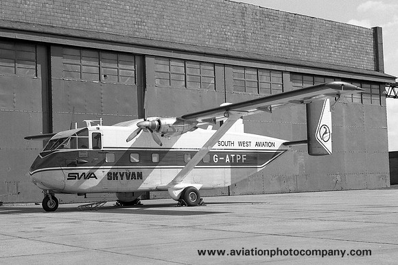South West Aviation Short Skyvan G-ATPF (1968)