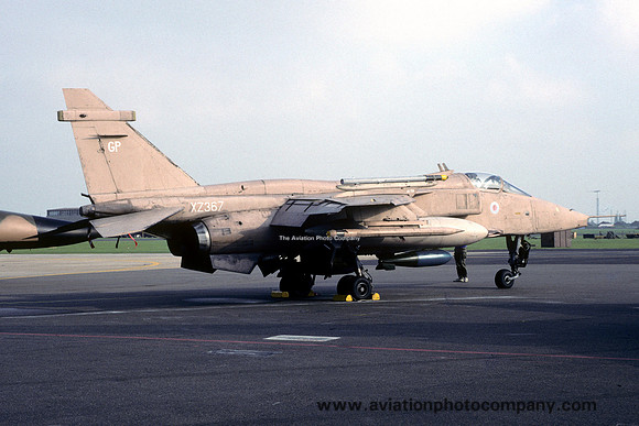 RAF 54 Squadron SEPECAT Jaguar GR.1 XZ367 in Gulf War scheme (1991)