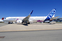 Airbus A321-253N F-WWBZ at Istres (2024)