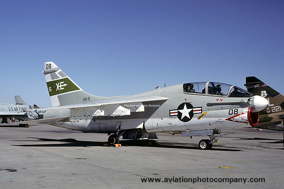 US Navy VX-5 LTV TA-7C Corsair 156748/XE-02 (1979)