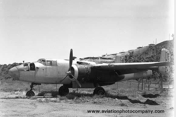 Ex USAF North American TB-25N Mitchell 44-30022 at Pacoima (1965)