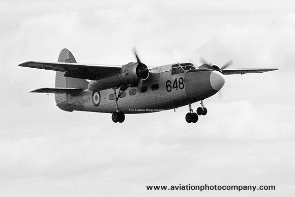 Royal Navy 750 Squadron Hunting Sea Prince T.2 WM735/LM648 (1972)