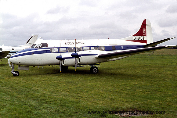 Rolls Royce De Havilland Heron G-AOTI (1974)