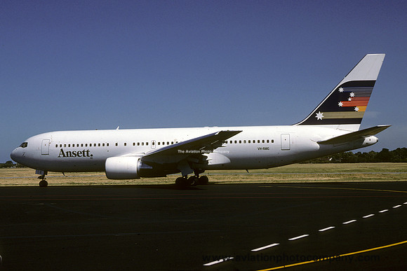 Ansett Boeing 767-200 VH-RMG (1984)