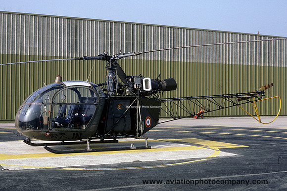 French Air Force EH5/67 Sud Alouette II 129/67-JN (1986)