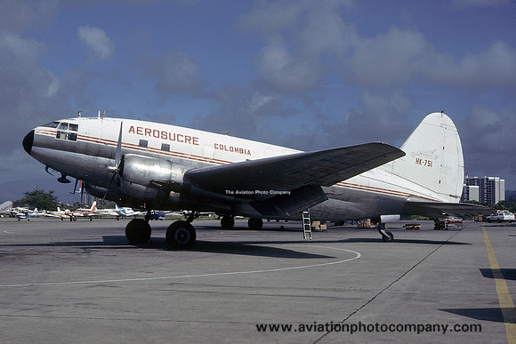 Aerosucre Curtiss C-46F HK-751 (1979)