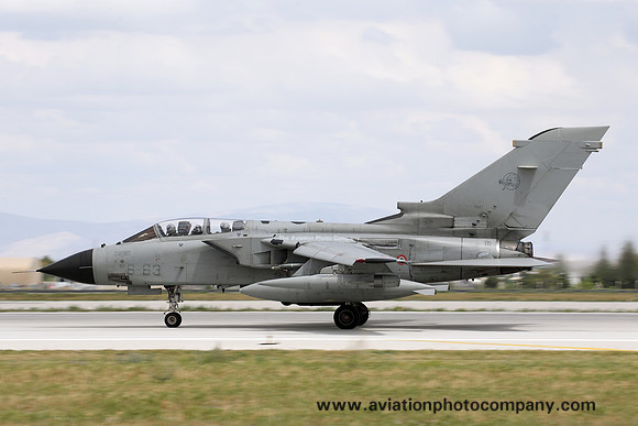 Italian Air Force 6 Stormo Panavia Tornado IDS MM7023/6-63 during Exercise Anatolian Eagle at Konya (2016)