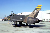 USAF Georgia ANG 128 TFS North American F-100D Super Sabre 56-2981 (1974)