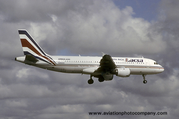 LACSA Costa Rica Airbus A320-212 N482GX (1992)