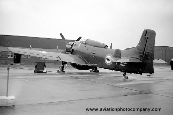 Royal Navy Douglas Skyraider AEW.1 WT949 at Abbotsinch (1957)
