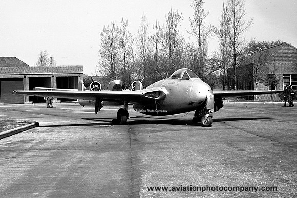 RAF Odiham De Havilland Vampire FB.5 VZ155
