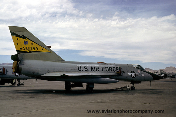 USAF 5 FIS Convair F-106A Delta Dart 59-0093 (1979)