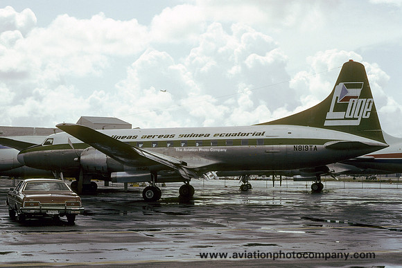 LAGE Lineas Aereas de Guinea Ecuatorial Convair 440 N819TA (1979)
