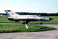 Polish Air Force 9 PLM Mikoyan MiG-21bis 0845 (1994)