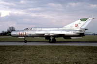 Polish Air Force 41 ELT Mikoyan MiG-21bis 9407 (2001)