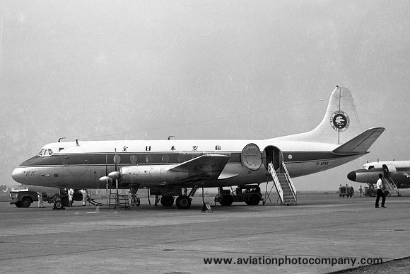 ANA All Nippon Airways Vickers Viscount G-APKK