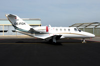 Salzburg Jet Aviation GmbH Cessna 525 CitationJet CJ1 OE-FGK at Geneva (2008)