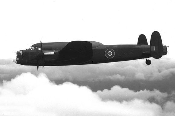 RAF Avro Lancaster B.I SW244 with Saddletank Air to Air