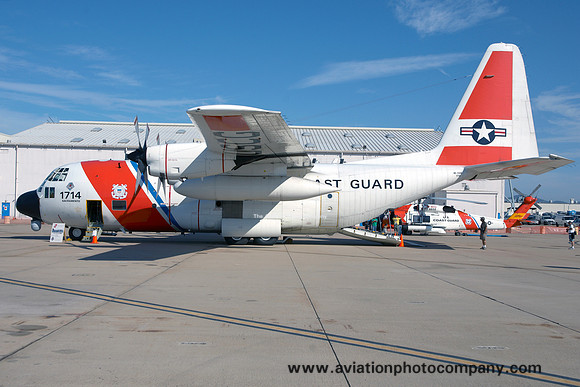 US Coast Guard Sacrament Lockheed HC-130H 1714 at MCAS Miramar (2011)