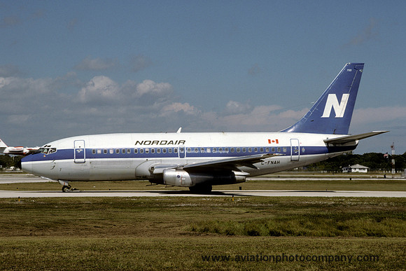 Nordair Boeing 737-200 C-FNAH (1985)