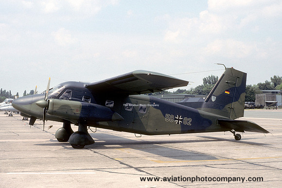 West German Air Force JBG43 Dornier Do28D 58+82 (1989)
