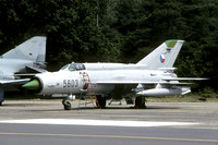 Czech Air Force 211 TL Mikoyan MiG-21MFN 5603 (2005)