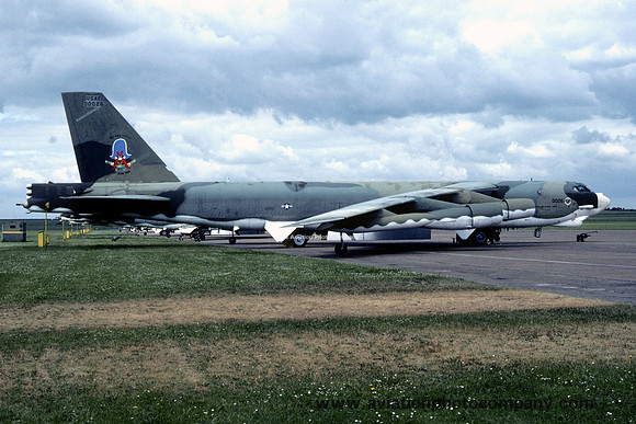 USAF 319th Bomb Wing Boeing B-52H 60-0026 (1981)