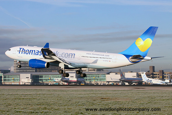 Thomas Cook Airbus A330-200 G-CHTZ at Manchester (2013)
