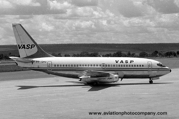 VASP Boeing 737-200 PP-SMV (1975)