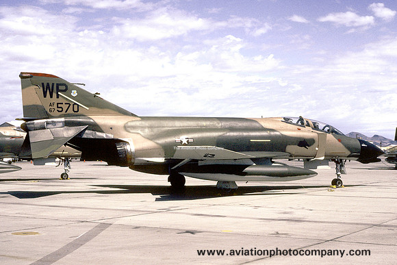 USAF 8 TFW 497 TFS McDonnell F-4D Phantom 66-7570/WP (1981)