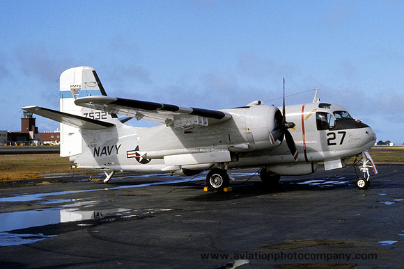 US Navy Pacific Missile Test Center Grumman ES-2D 147532/27 at Point Mugu (1975)