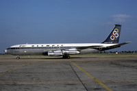 Olympic Airways Boeing 707-384B SX-DBE at Heathrow (1979)
