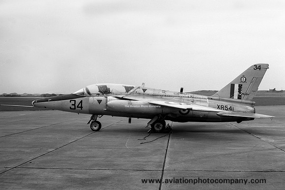 RAF 4 FTS Folland Gnat T.1 XR541/34 (1967)