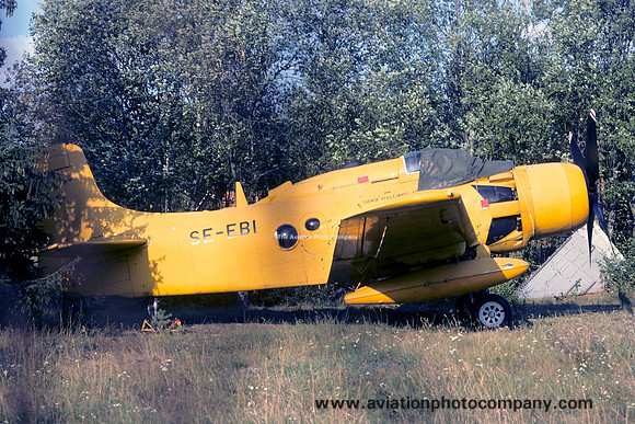 Douglas AD-4W Skyraider SE-EBI (1977)