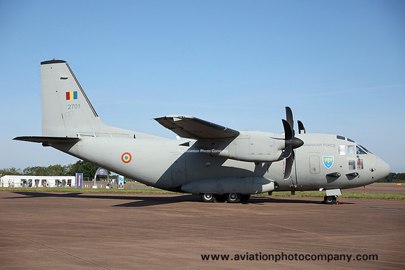 Romanian Air Force Esc 902 Alenia C-27J 2701 at RIAT Fairford (2024)