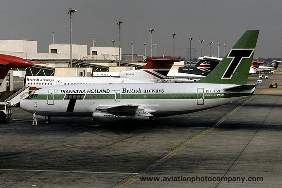 Transavia Holland/British Airways Boeing 737-200 PH-TVI (1978)