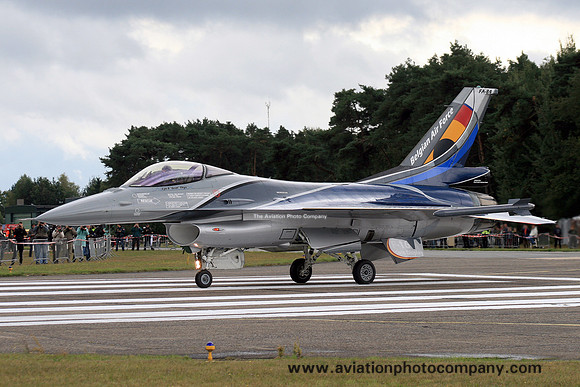 Belgian Air Force GD F-16AM FA-84 at Kleine Brogel (2013)